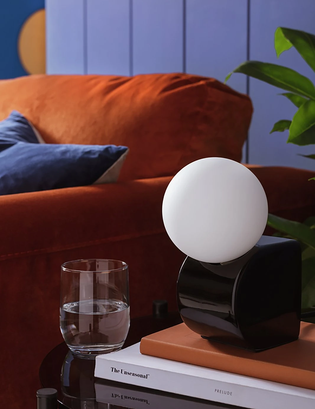 Habitat Vico Opal Table Lamp - Black 2 Habitat Vico Opal Table Lamp - Black - Image 2