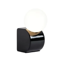 Habitat Vico Opal Table Lamp - Black 15 Habitat Vico Opal Table Lamp - Black -Habitat Store 9451942 R Z006A