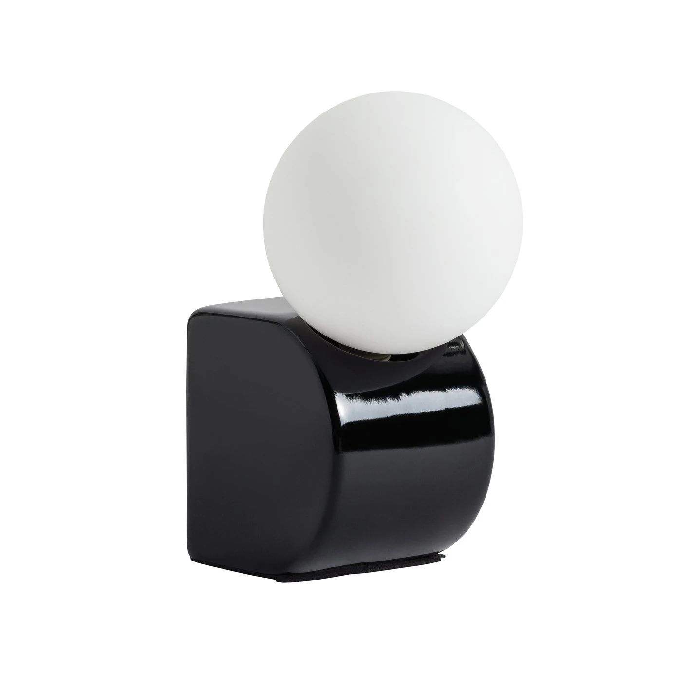 Habitat Vico Opal Table Lamp - Black 1 Habitat Vico Opal Table Lamp - Black