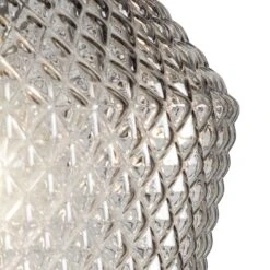 Habitat Nubia Faceted Glass Shade - Smoke Grey 10 Habitat Nubia Faceted Glass Shade - Smoke Grey -Habitat Store 9453957 R Z002A