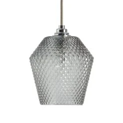 Habitat Nubia Faceted Glass Shade - Smoke Grey 13 Habitat Nubia Faceted Glass Shade - Smoke Grey -Habitat Store 9453957 R Z007A