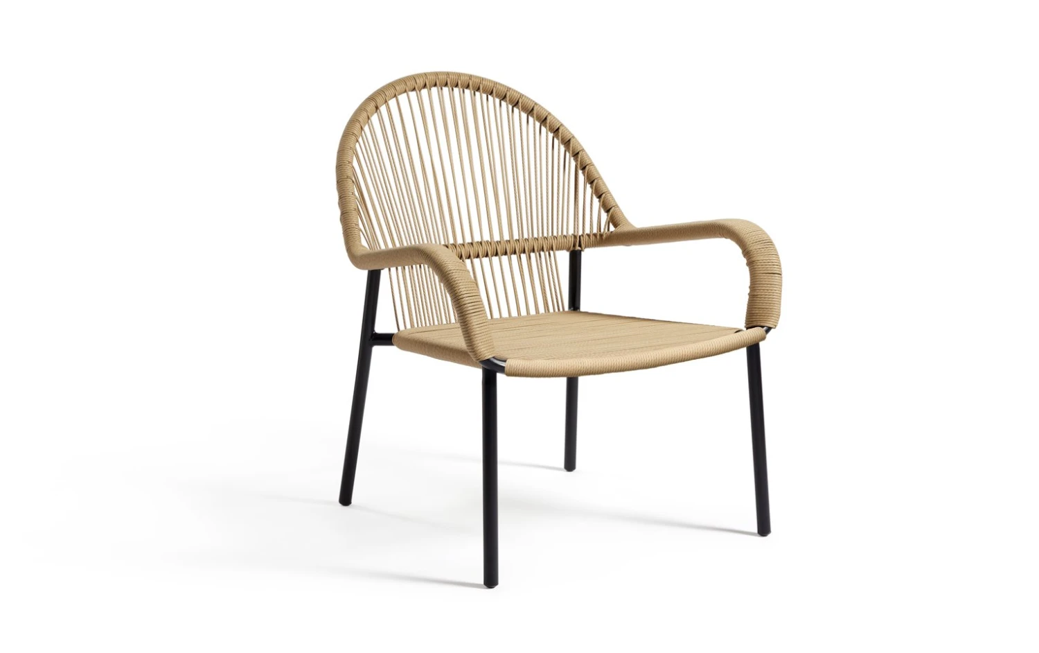 Habitat Java 2 Seater Metal Garden Bistro Set - Natural 7 Habitat Java 2 Seater Metal Garden Bistro Set - Natural - Image 7