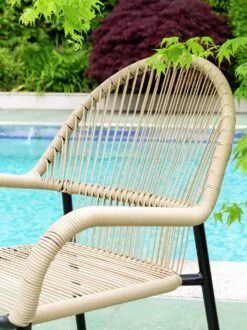 Habitat Java 2 Seater Metal Garden Bistro Set - Natural 18 Habitat Java 2 Seater Metal Garden Bistro Set - Natural -Habitat Store 9463583 R Z005C