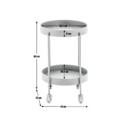 Habitat Eris Drinks Trolley - Black 9 Habitat Eris Drinks Trolley - Black -Habitat Store 9473092 R E001