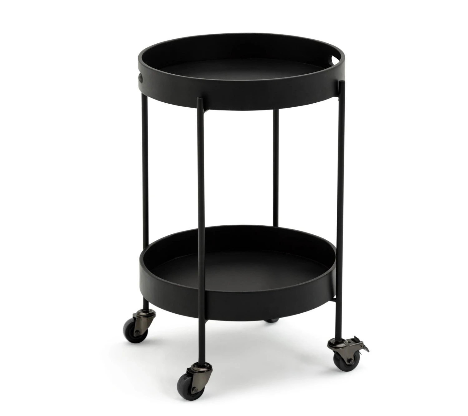 Habitat Eris Drinks Trolley - Black 1 Habitat Eris Drinks Trolley - Black