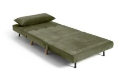 Habitat Roma Single Velvet Chairbed - Sage Green -Habitat Store 9473487 R Z002A