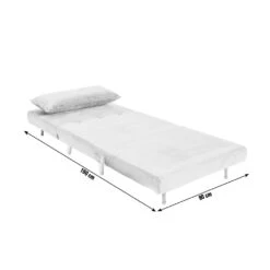 Habitat Roma Single Velvet Chairbed - Sage Green -Habitat Store 9473487 R Z004A