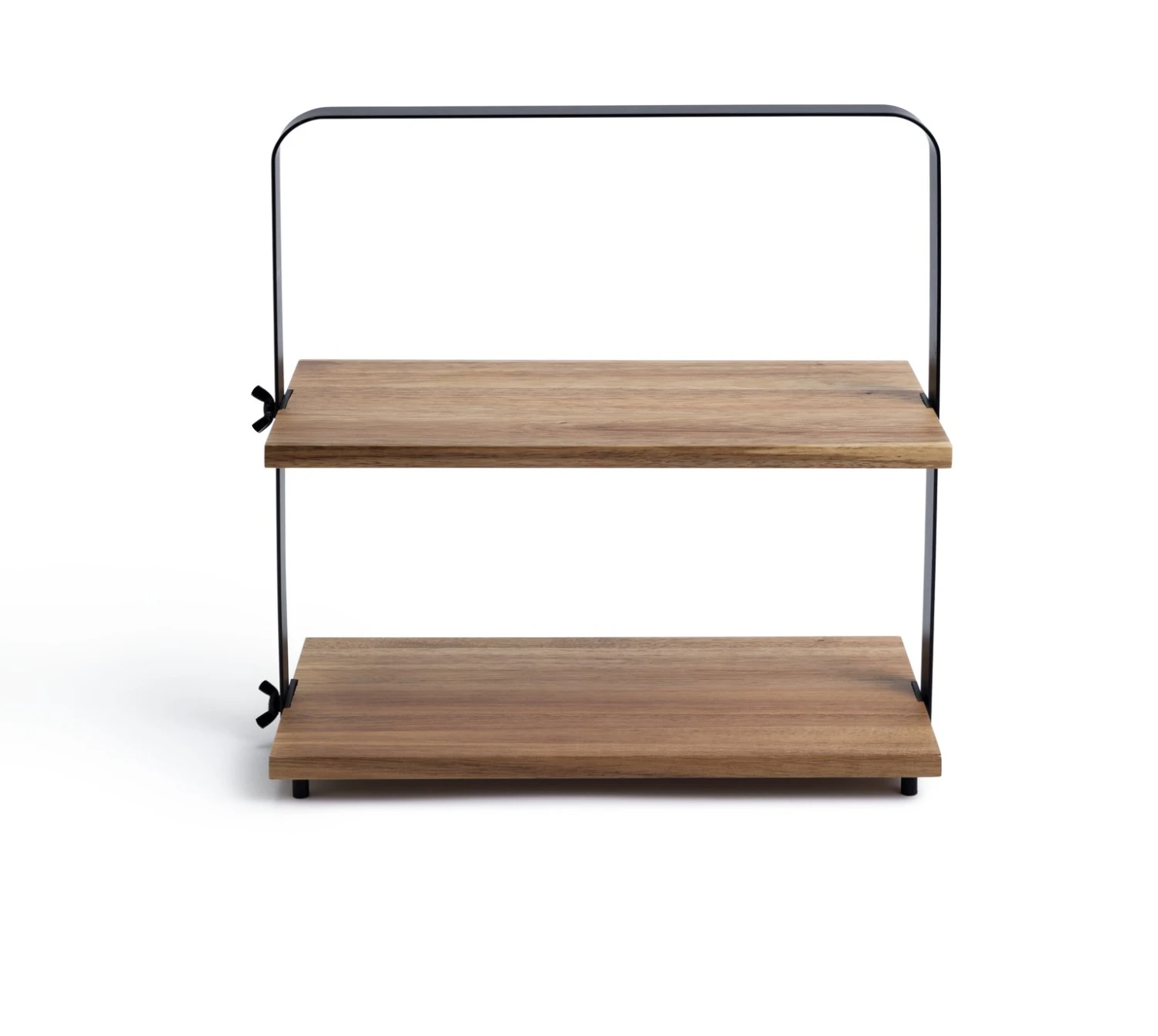 Habitat Industrial Two Tier Wooden Serving Platter 1 Habitat Industrial Two Tier Wooden Serving Platter