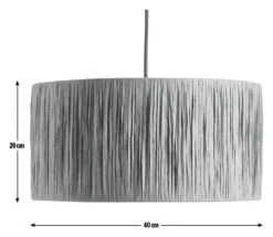 Habitat Salto Raffia Ceiling Shade -Habitat Store 9476130 R E001