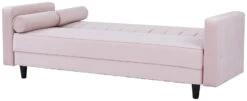 Habitat Preston Clic Clac Velvet Sofa Bed - Pink -Habitat Store 9478255 R Z003A