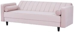 Habitat Preston Clic Clac Velvet Sofa Bed - Pink -Habitat Store 9478255 R Z008A