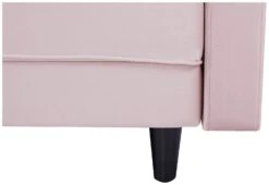 Habitat Preston Clic Clac Velvet Sofa Bed - Pink -Habitat Store 9478255 R Z011A
