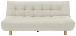 Habitat Kota 3 Seater Boucle Clic Clac Sofa Bed - Cream
