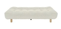 Habitat Kota 3 Seater Boucle Clic Clac Sofa Bed - Cream -Habitat Store 9480377 R Z005A