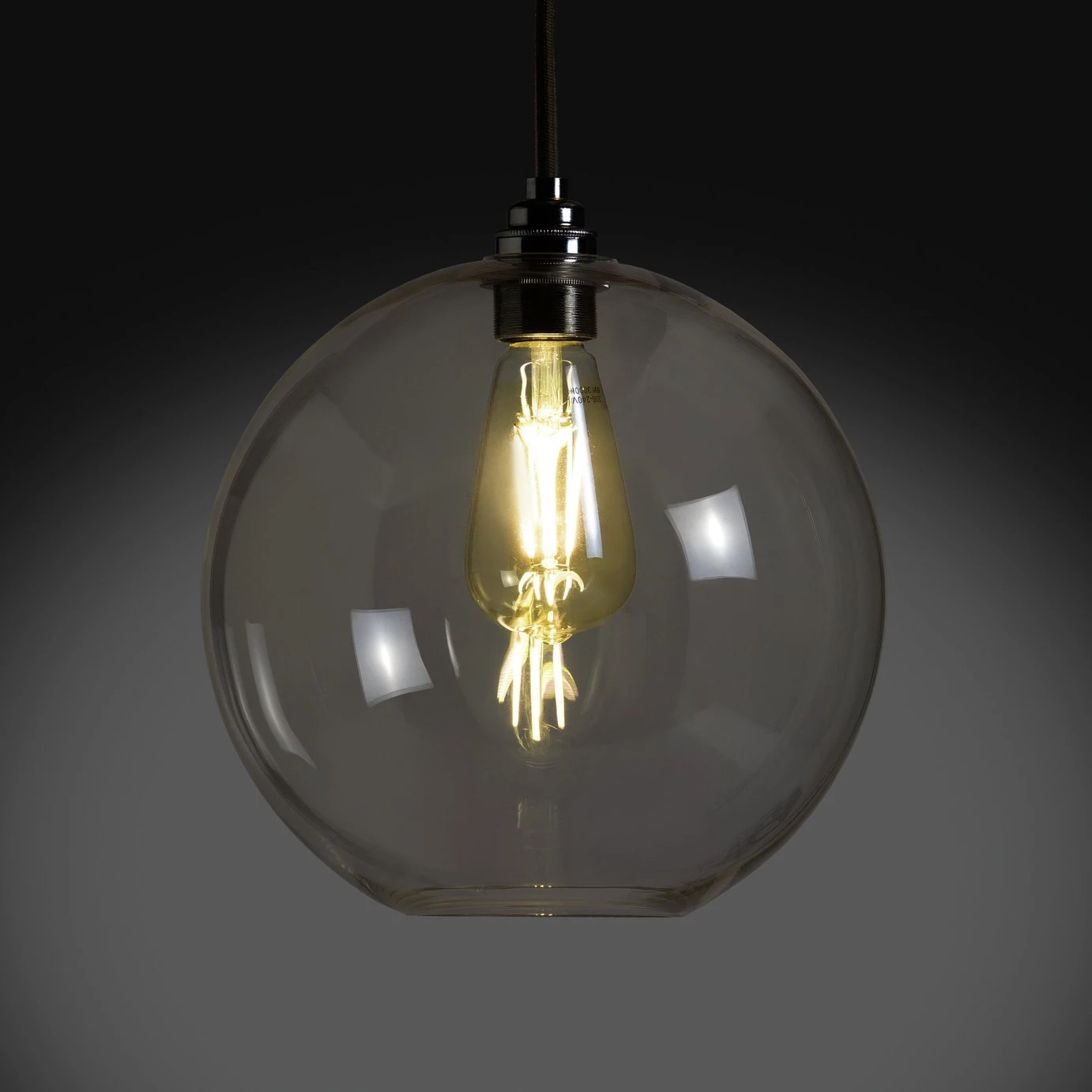 Habitat Toba Clear Pendant Glass Shade 7 Habitat Toba Clear Pendant Glass Shade - Image 7