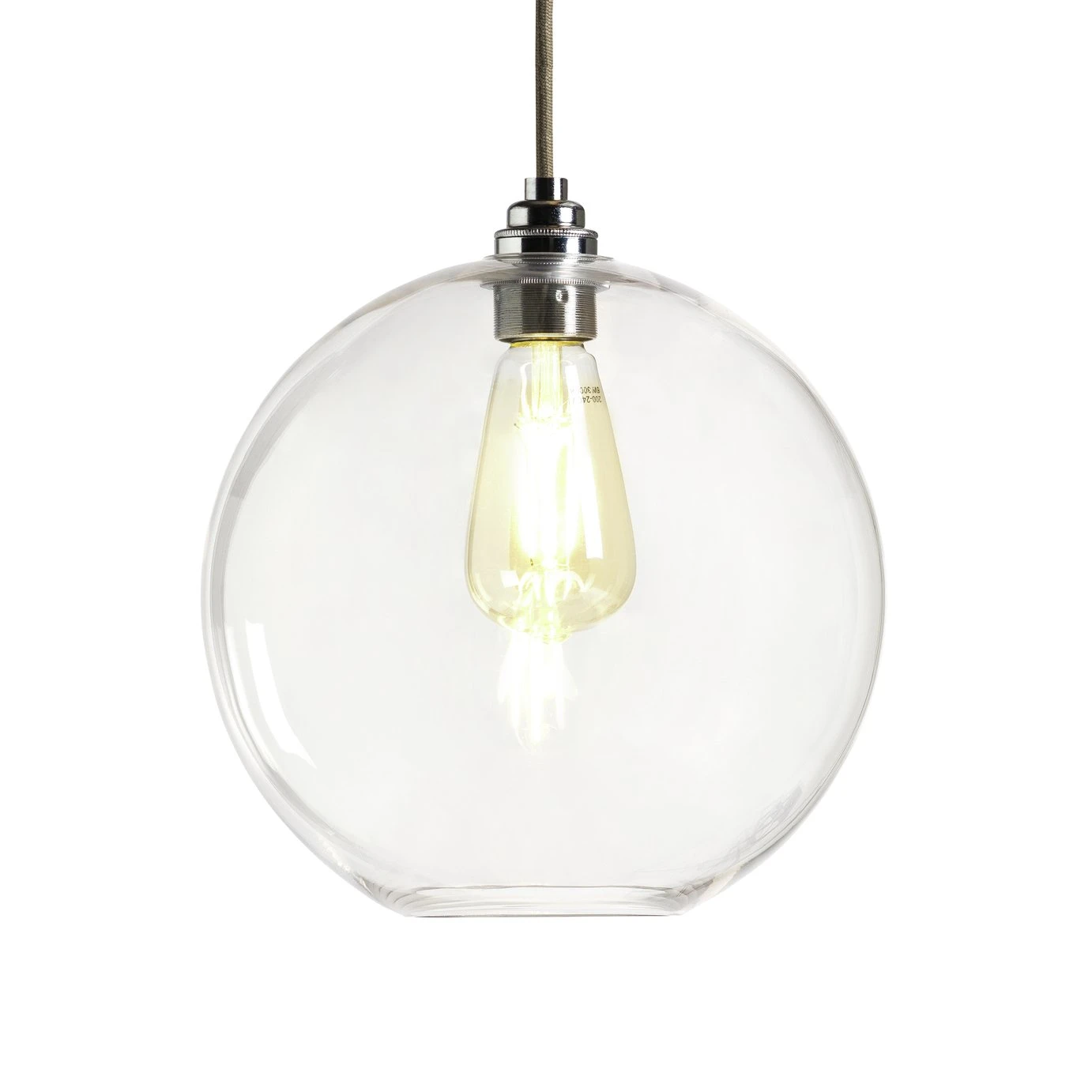 Habitat Toba Clear Pendant Glass Shade 5 Habitat Toba Clear Pendant Glass Shade - Image 5