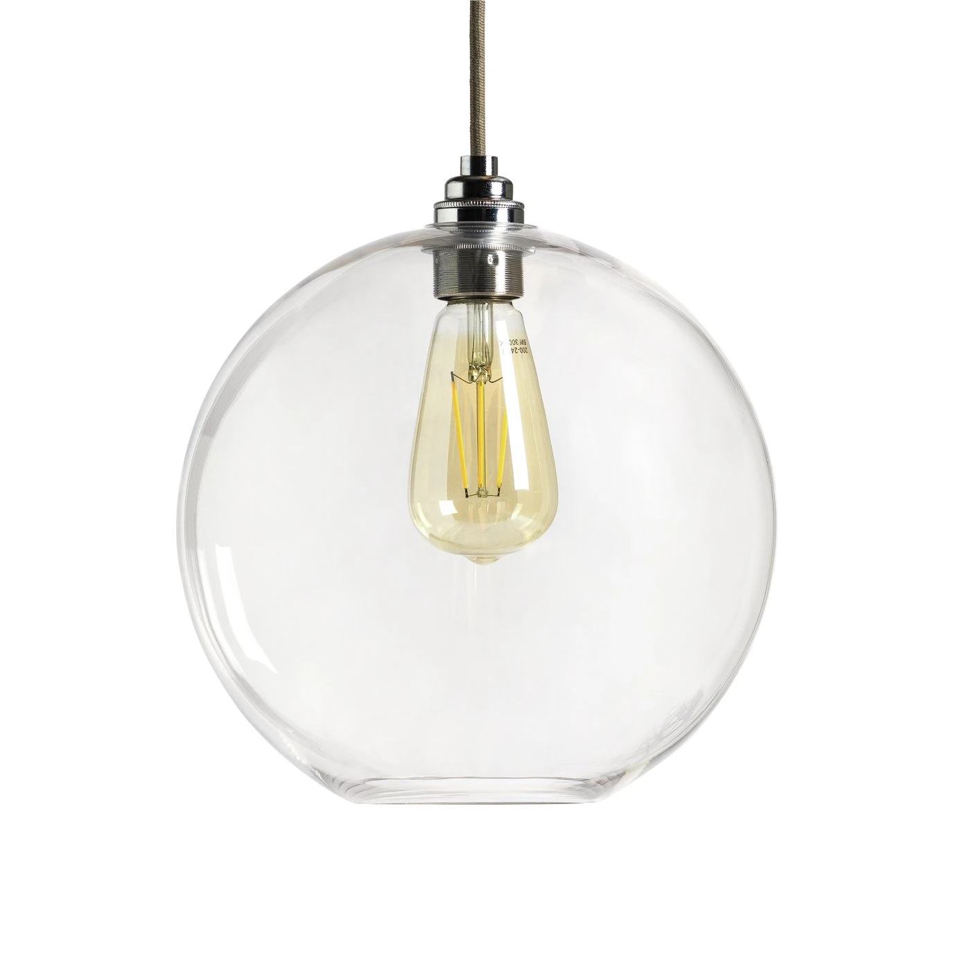 Habitat Toba Clear Pendant Glass Shade 6 Habitat Toba Clear Pendant Glass Shade - Image 6