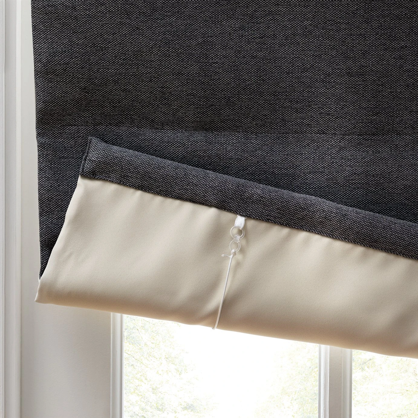Habitat Blackout Plain Roman Blind - Slate Grey - 3ft 4 Habitat Blackout Plain Roman Blind - Slate Grey - 3ft - Image 4