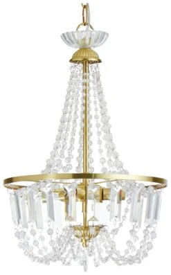 Habitat Capella Empire Chandelier - Brushed Brass 13 Habitat Capella Empire Chandelier - Brushed Brass -Habitat Store 9486333 R Z004A
