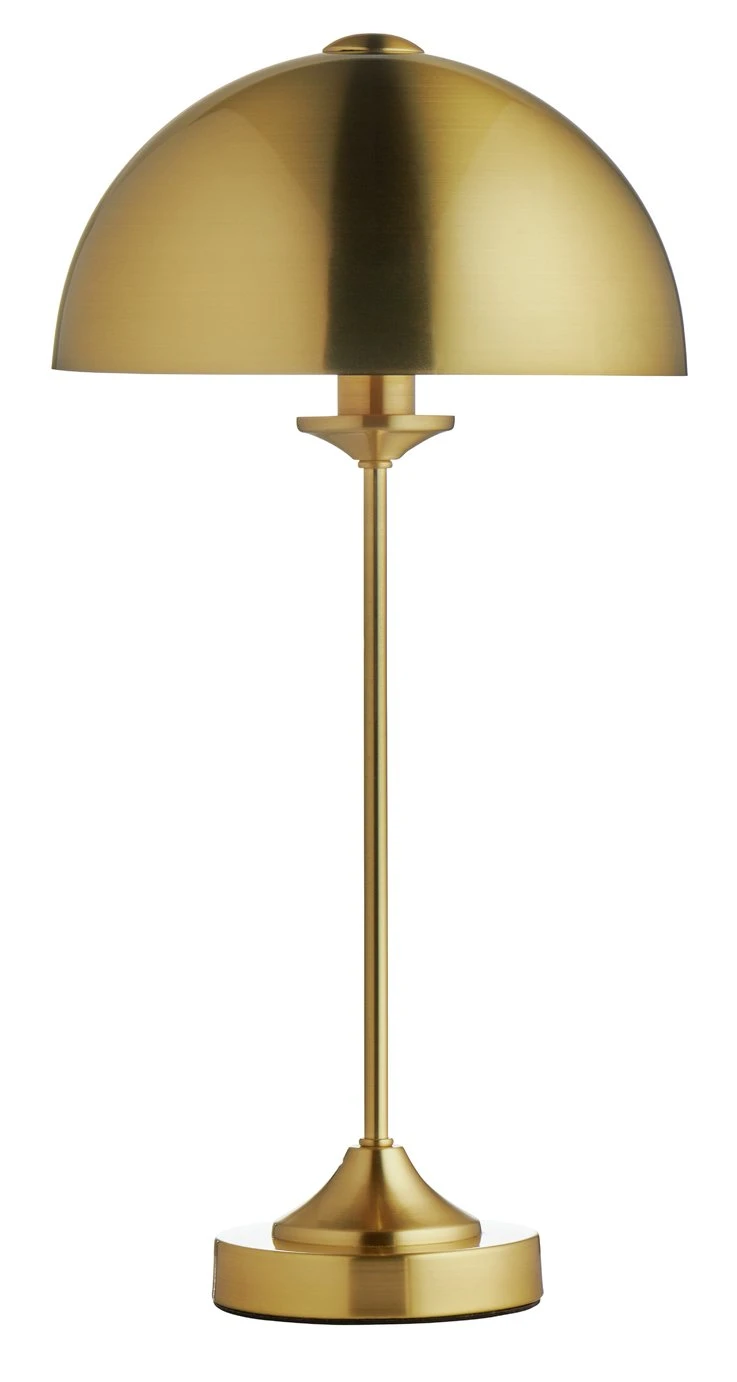 Habitat Tempe Table Lamp - Brass 2 Habitat Tempe Table Lamp - Brass - Image 2