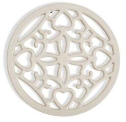 Habitat Cast Iron Trivet - Cream 6 Habitat Cast Iron Trivet - Cream -Habitat Store 9492176 R Z002A