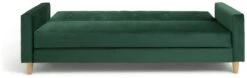 Habitat Brooks Clic Clac Storage Fabric Sofa Bed - Green 20 Habitat Brooks Clic Clac Storage Fabric Sofa Bed - Green -Habitat Store 9504466 R Z006A