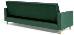 Habitat Brooks Clic Clac Storage Fabric Sofa Bed - Green 21 Habitat Brooks Clic Clac Storage Fabric Sofa Bed - Green -Habitat Store 9504466 R Z007A
