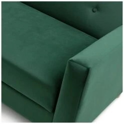 Habitat Brooks Clic Clac Storage Fabric Sofa Bed - Green 23 Habitat Brooks Clic Clac Storage Fabric Sofa Bed - Green -Habitat Store 9504466 R Z009A