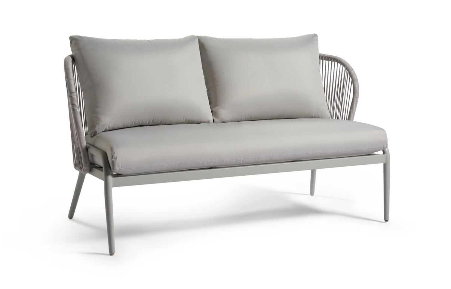 Habitat Riya 4 Seater Cane Effect Garden Sofa Set-Light Grey 5 Habitat Riya 4 Seater Cane Effect Garden Sofa Set-Light Grey - Image 5