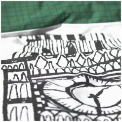 Habitat London Skyline Print Black &White Bedding Set-Single 14 Habitat London Skyline Print Black &White Bedding Set-Single -Habitat Store 9511026 R Z006A