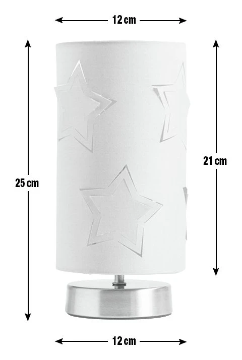 Habitat Kids Star Cut Out Table Lamp - Grey 5 Habitat Kids Star Cut Out Table Lamp - Grey - Image 5