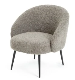 Habitat Ash Boucle Accent Chair - Grey 13 Habitat Ash Boucle Accent Chair - Grey -Habitat Store 9515510 R Z002A