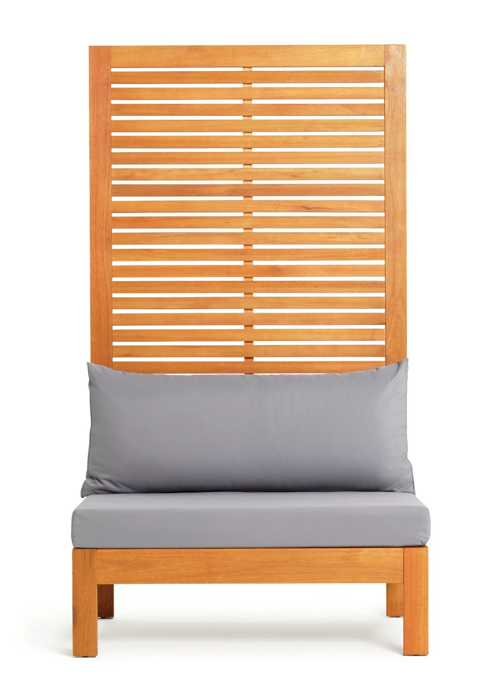 Habitat Samoa Wooden Single Seat Garden Chair-Natural 5 Habitat Samoa Wooden Single Seat Garden Chair-Natural - Image 5