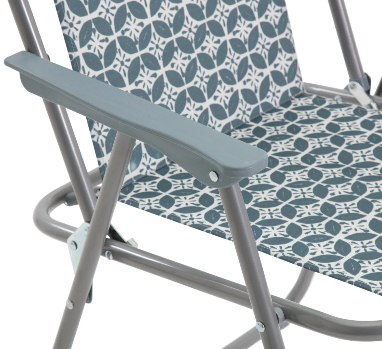 Habitat Folding Garden Chair - Blue 7 Habitat Folding Garden Chair - Blue - Image 7