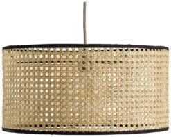 Habitat Ashi Rattan 40cm Shade - Natural & Black 10 Habitat Ashi Rattan 40cm Shade - Natural & Black -Habitat Store 9519602 R Z002A