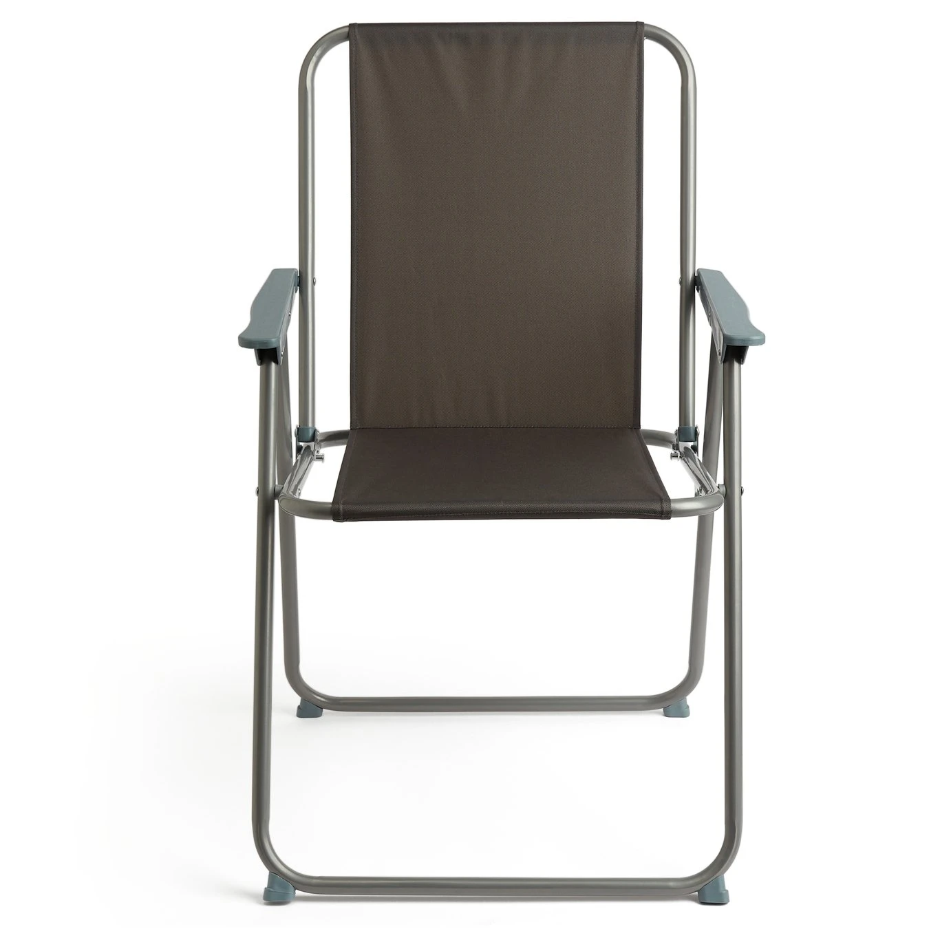 Habitat Folding Metal Garden Chair - Charcoal 5 Habitat Folding Metal Garden Chair - Charcoal - Image 5