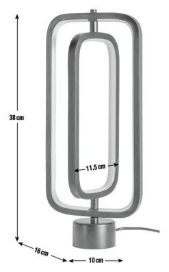 Habitat Sio Metal LED Table Lamp - Black 10 Habitat Sio Metal LED Table Lamp - Black -Habitat Store 9520024 R E001