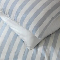 Habitat Stripe Sky Blue & White Bedding Set - Double 9 Habitat Stripe Sky Blue & White Bedding Set - Double -Habitat Store 9520385 R Z004C