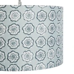 Habitat Country Floral Printed 30cm Drum Shade - Grey 10 Habitat Country Floral Printed 30cm Drum Shade - Grey -Habitat Store 9521322 R Z002A