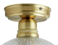 Habitat Perses Cut Glass And Brass Flush To Ceiling Light 7 Habitat Perses Cut Glass And Brass Flush To Ceiling Light -Habitat Store 9521401 R Z002A
