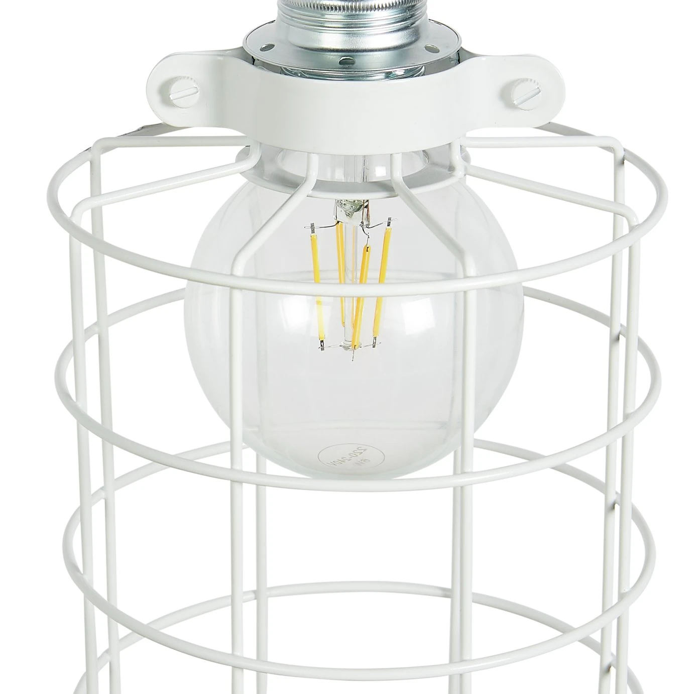 Habitat Cepheus Small Wire Shade - White 3 Habitat Cepheus Small Wire Shade - White - Image 3