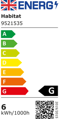 Habitat Ngami Mushroom Aluminium LED Touch Table Lamp - Blue 11 Habitat Ngami Mushroom Aluminium LED Touch Table Lamp - Blue -Habitat Store 9521535 R A001