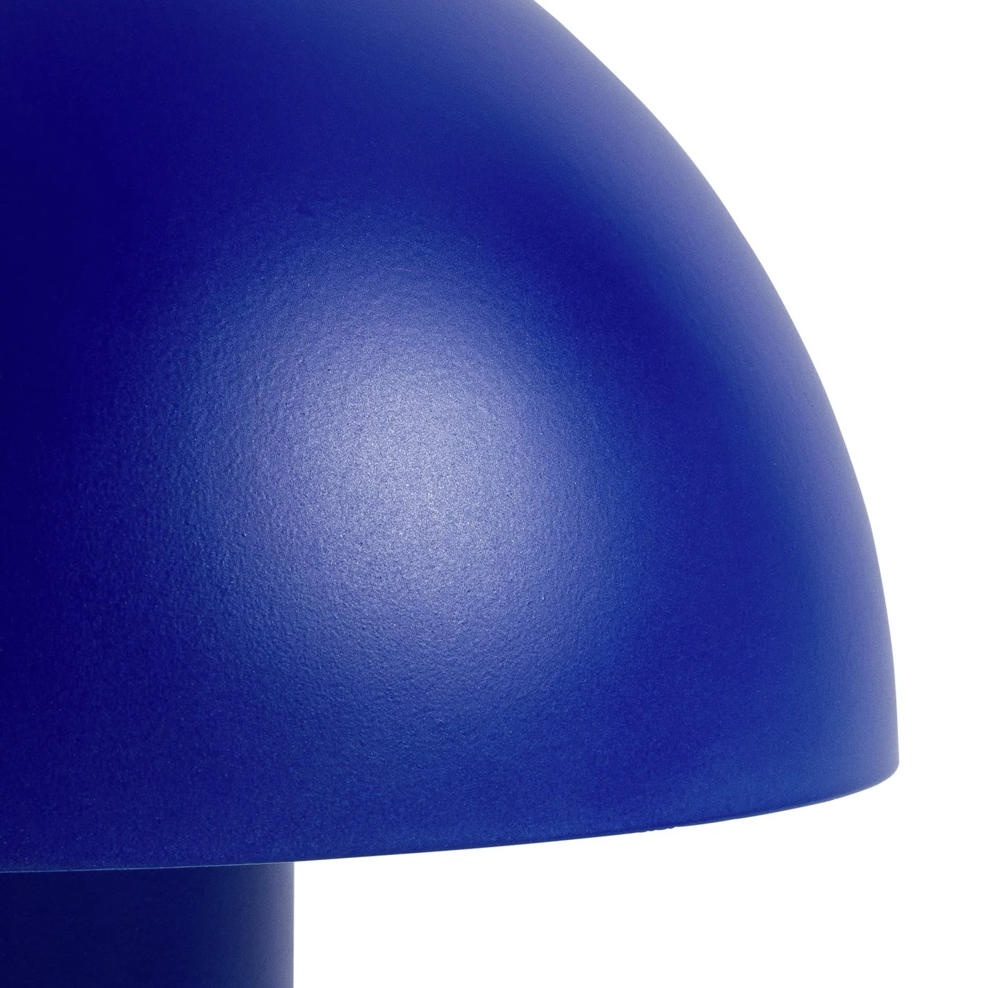 Habitat Ngami Mushroom Aluminium LED Touch Table Lamp - Blue 5 Habitat Ngami Mushroom Aluminium LED Touch Table Lamp - Blue - Image 5