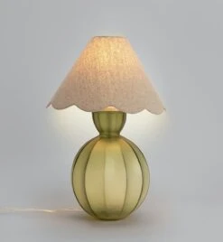 Habitat Estella Glass Table Lamp - Green 12 Habitat Estella Glass Table Lamp - Green -Habitat Store 9522613 R Z002A