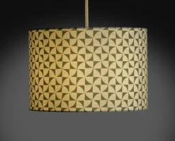 Habitat Cabin Retreat 30cm Block Shade - Green And White -Habitat Store 9523928 R Z002C