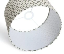 Habitat Cabin Retreat 30cm Block Shade - Green And White -Habitat Store 9523928 R Z003A