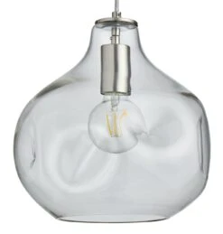 Habitat Ori Dimple Glass Pendant - Clear 7 Habitat Ori Dimple Glass Pendant - Clear -Habitat Store 9525067 R Z002A