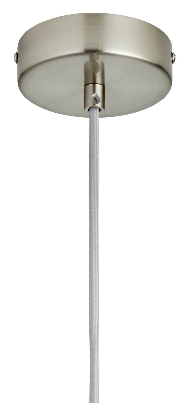 Habitat Ori Dimple Glass Pendant - Clear 4 Habitat Ori Dimple Glass Pendant - Clear - Image 4