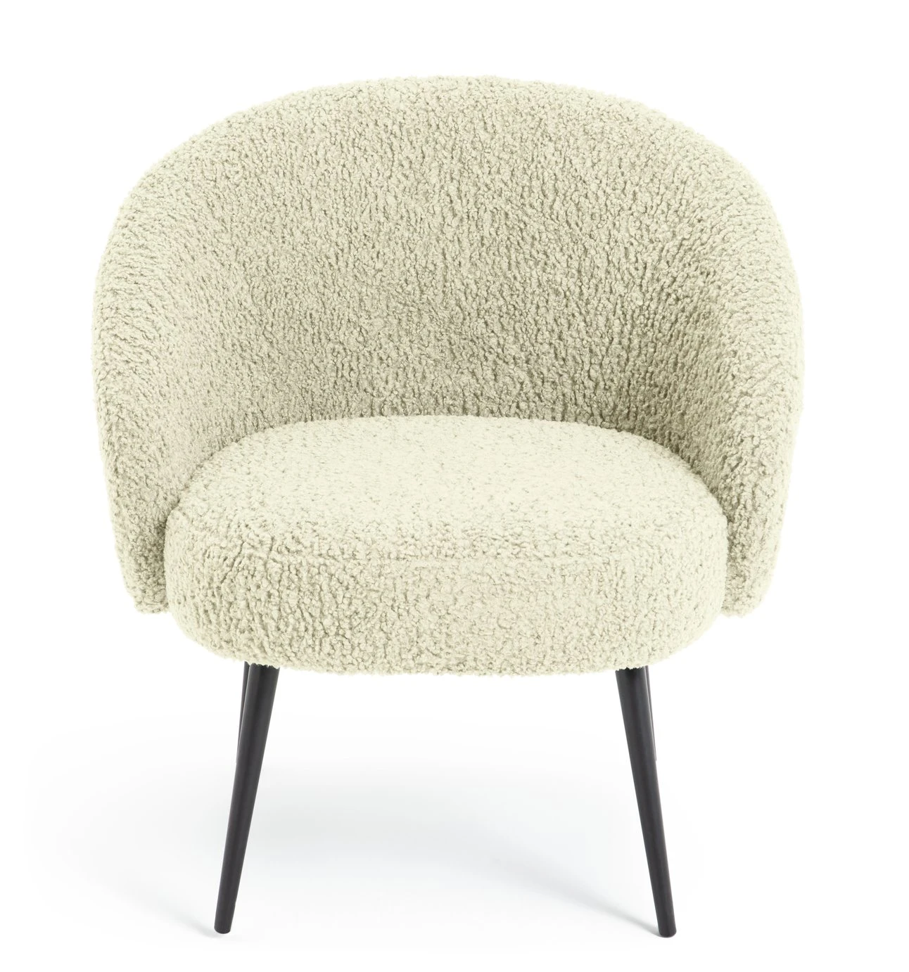 Habitat Ash Boucle Accent Chair - Cream 1 Habitat Ash Boucle Accent Chair - Cream