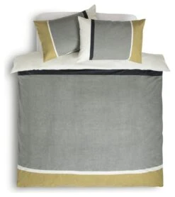 Habitat Country Block Stripe Grey Bedding Set - Single -Habitat Store 9528741 R Z002A